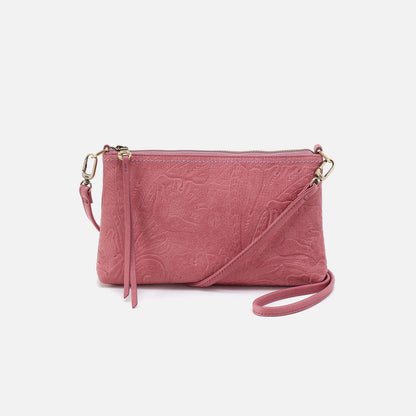 Darcy Crossbody In Tooled Embossed Leather - Mauve Tooled Emboss | HOBO Quality