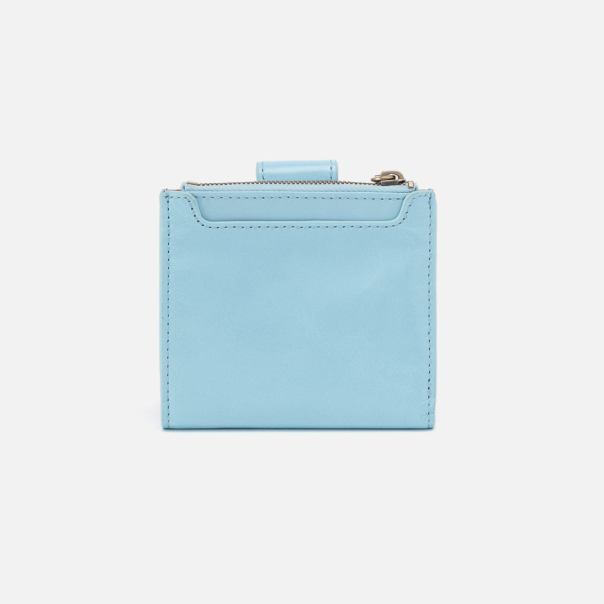 Dunn Mini Wallet In Polished Leather - Stratosphere | HOBO Best Seller
