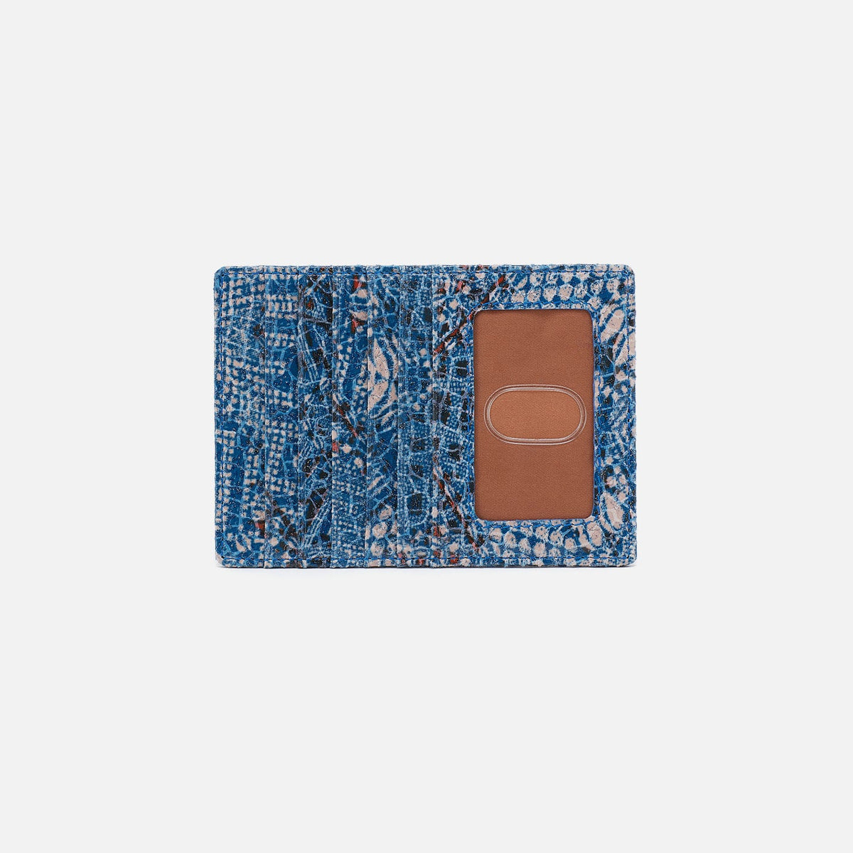 Euro Slide Card Case In Printed Leather - Boho Bandana | HOBO Premium