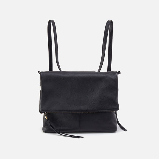 Grant Backpack In Pebbled Leather - Black | HOBO Great Value