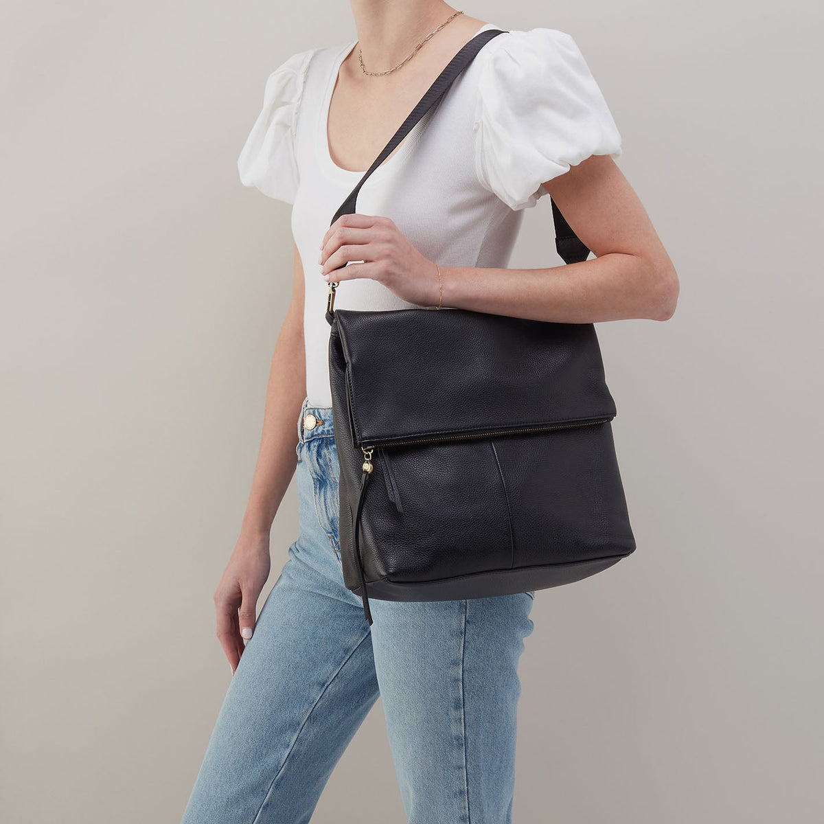 Grant Backpack In Pebbled Leather - Black | HOBO Great Value