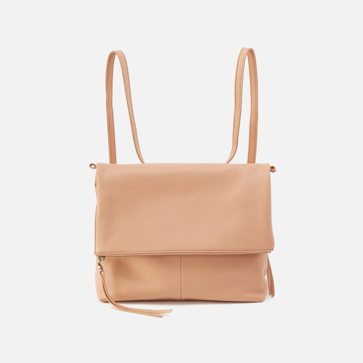 Grant Backpack In Pebbled Leather - Porcini | HOBO Premium