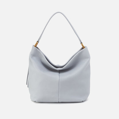 Harley Hobo In Pebbled Leather - Blue Pearl | HOBO Hot Sale