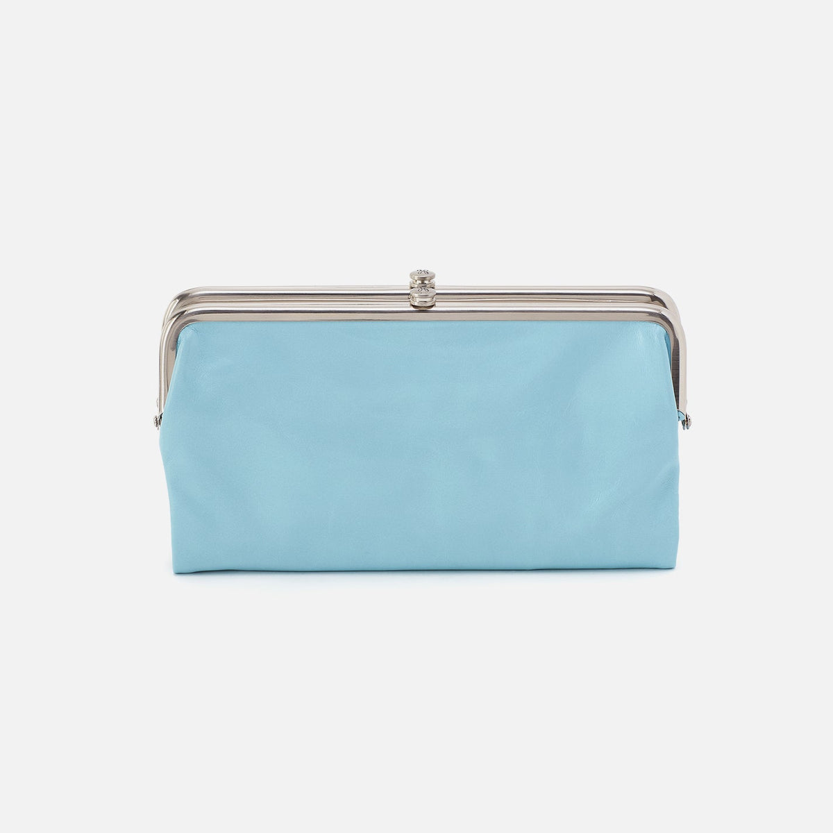 Lauren Clutch-Wallet In Polished Leather - Stratosphere | HOBO Essential