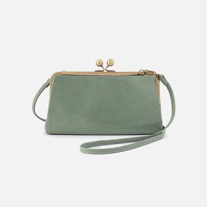 Lauren Frame Crossbody In Polished Leather - Jade | HOBO Hot Sale