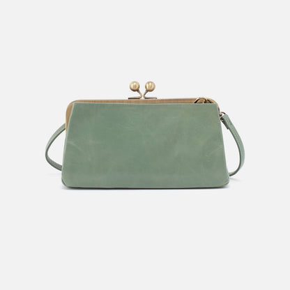 Lauren Frame Crossbody In Polished Leather - Jade | HOBO Hot Sale