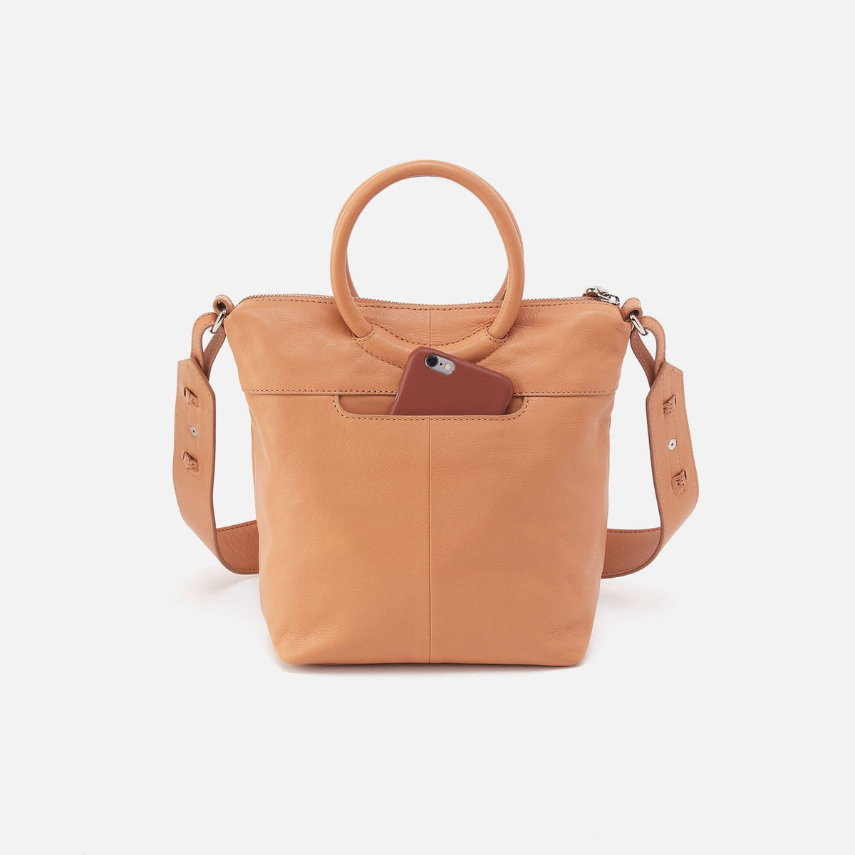 Maggie Crossbody In Smooth Leather - Doe | HOBO Featured