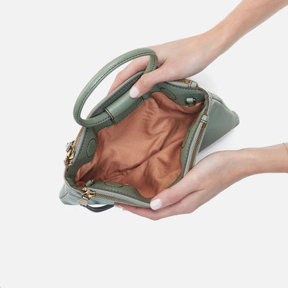 Sable Crossbody In Polished Leather - Jade | HOBO Hot Sale