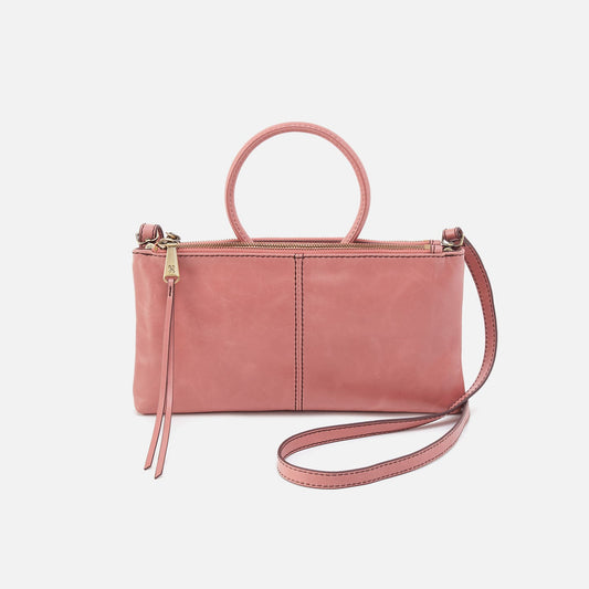 Sable Crossbody In Polished Leather - Rose | HOBO Special Offer