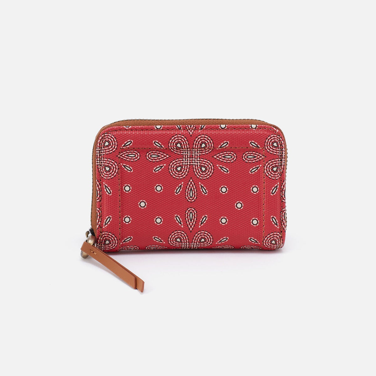 Soma Small Wallet In Coated Canvas - Red Journey Bandana | HOBO Great Value