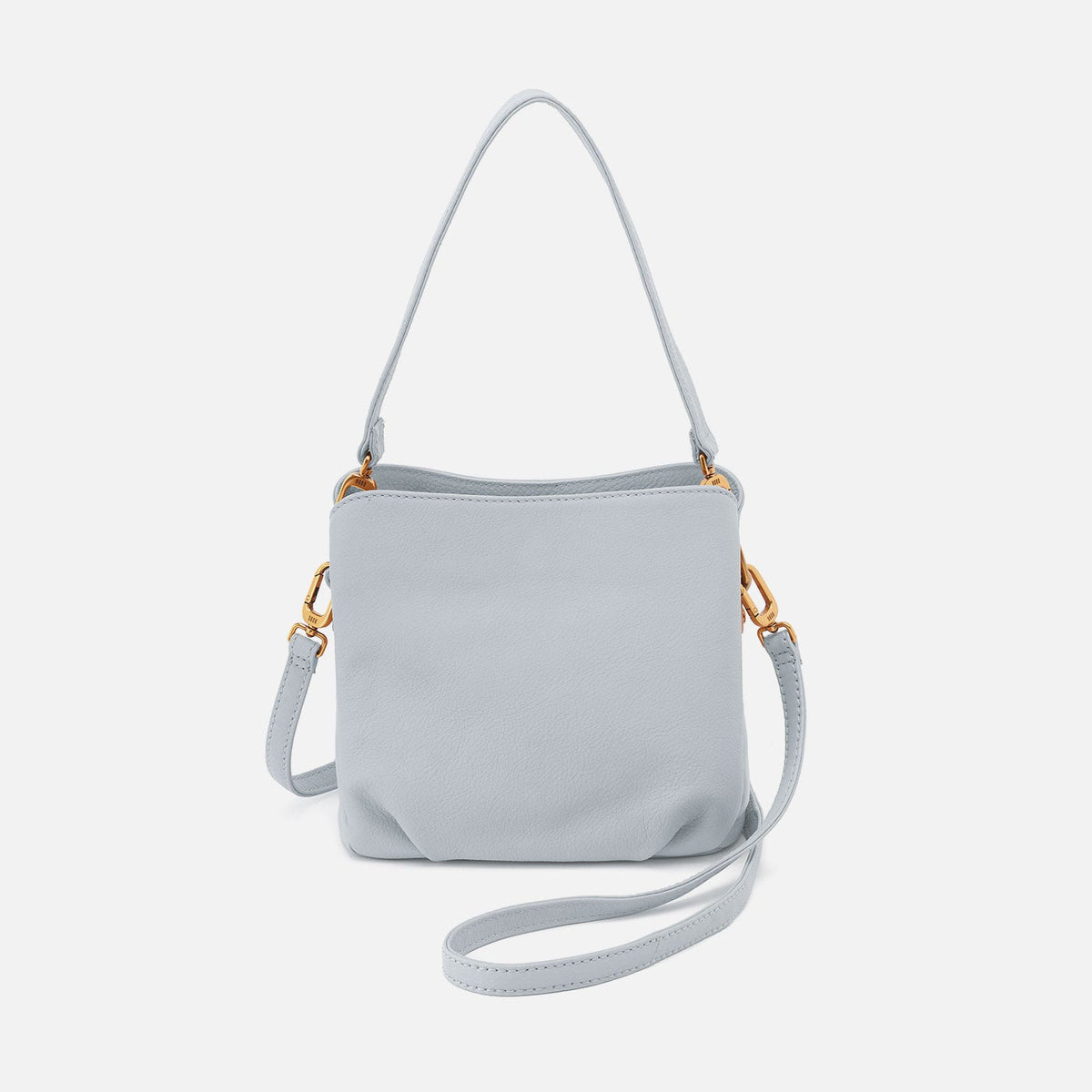 Starr Convertible Shoulder Bag in Pebbled Leather - Blue Pearl | HOBO Best Seller