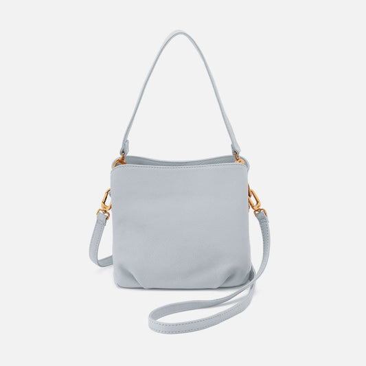 Starr Convertible Shoulder Bag in Pebbled Leather - Blue Pearl | HOBO Best Seller