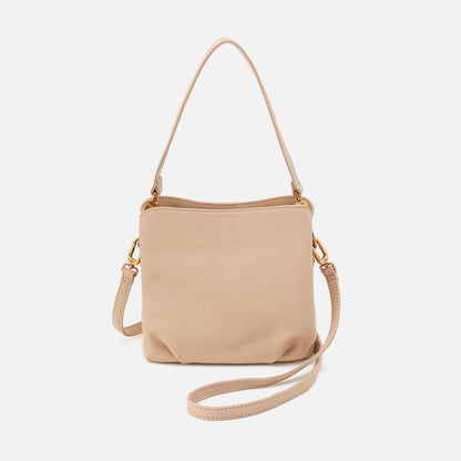 Starr Convertible Shoulder Bag in Pebbled Leather - Linen | HOBO Special Offer