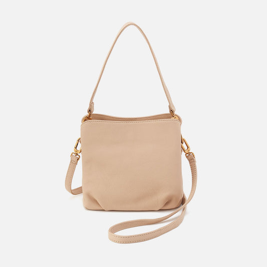 Starr Convertible Shoulder Bag in Pebbled Leather - Linen | HOBO Special Offer