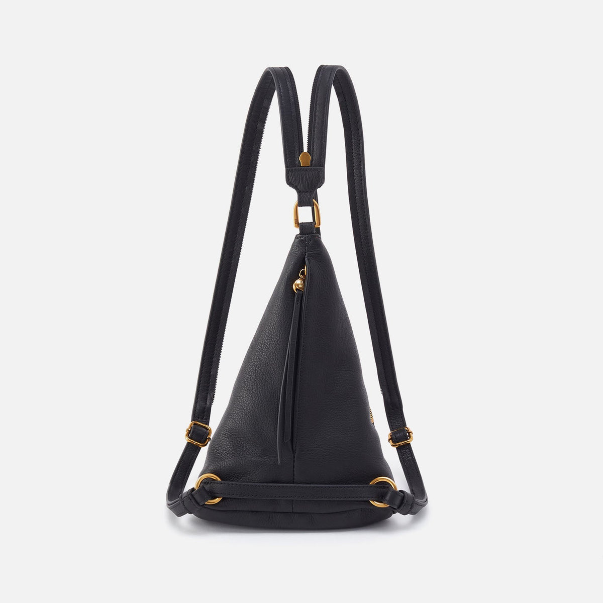 Sway Small Sling In Pebbled Leather - Black | HOBO Best Seller