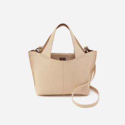 Vida Small Tote in Micro Pebbled Leather - Almond | HOBO Value