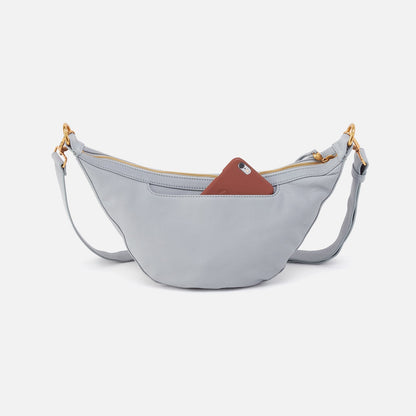 Carmen Sling In Pebbled Leather - Blue Pearl | HOBO Popular