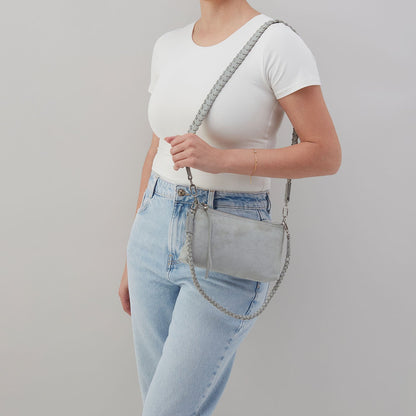 Darcy Crossbody In Buffed Leather - Misty Harbor | HOBO Quality