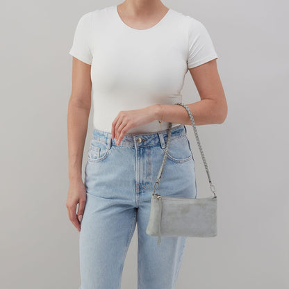 Darcy Crossbody In Buffed Leather - Misty Harbor | HOBO Quality