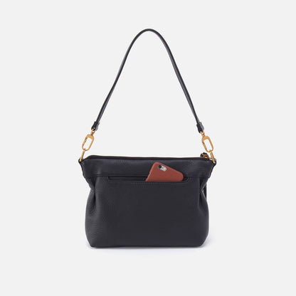 Kori Crossbody In Pebbled Leather - Black | HOBO Customer Favorite