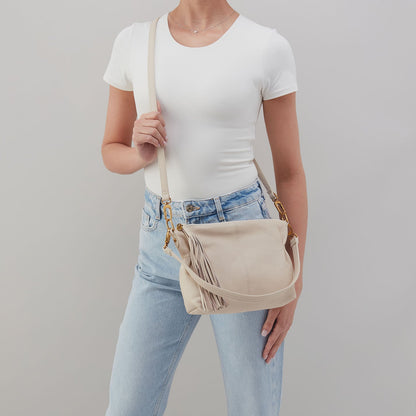 Kori Crossbody In Pebbled Leather - Birch | HOBO Top Pick