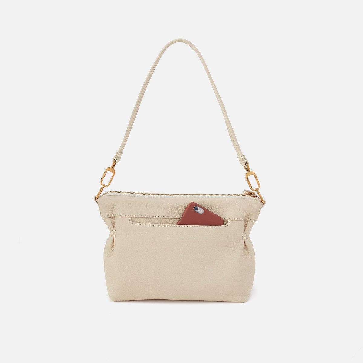Kori Crossbody In Pebbled Leather - Birch | HOBO Top Pick