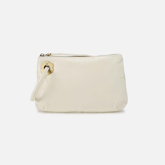 Daisy Daze Large Wristlet In Polished Leather - Lily | HOBO Everyday