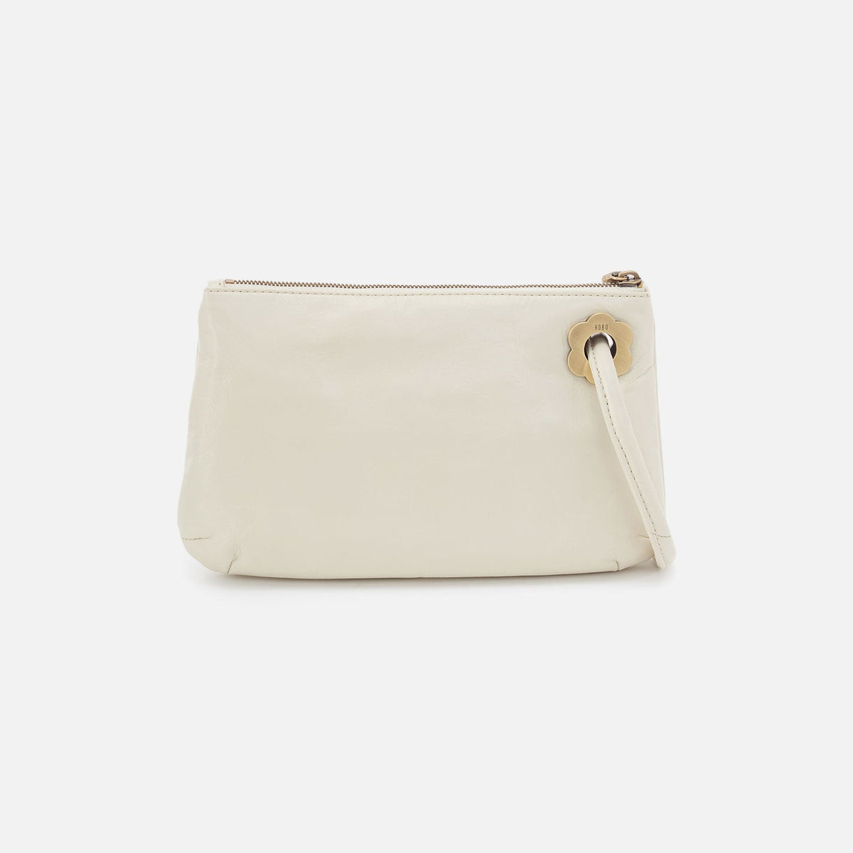 Daisy Daze Large Wristlet In Polished Leather - Lily | HOBO Everyday