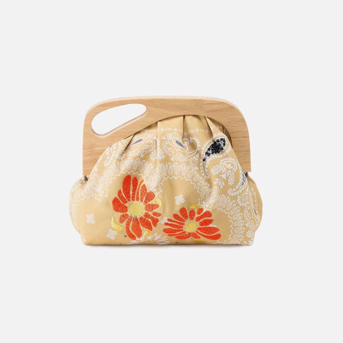 Dakota Print Clutch In Canvas - Sunset Bandana | HOBO Classic