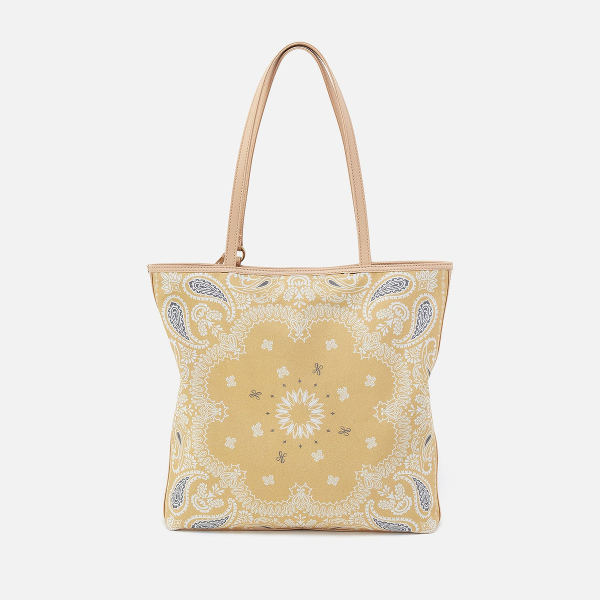 Dakota Print Tote In Canvas - Sunset Bandana | HOBO Trusted