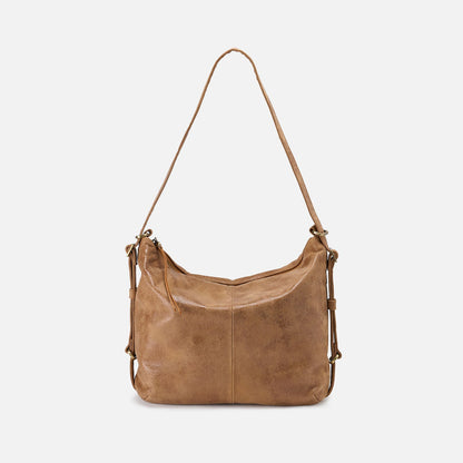 Emily Convertible Backpack In Buffed Leather - Whiskey | HOBO Discount
