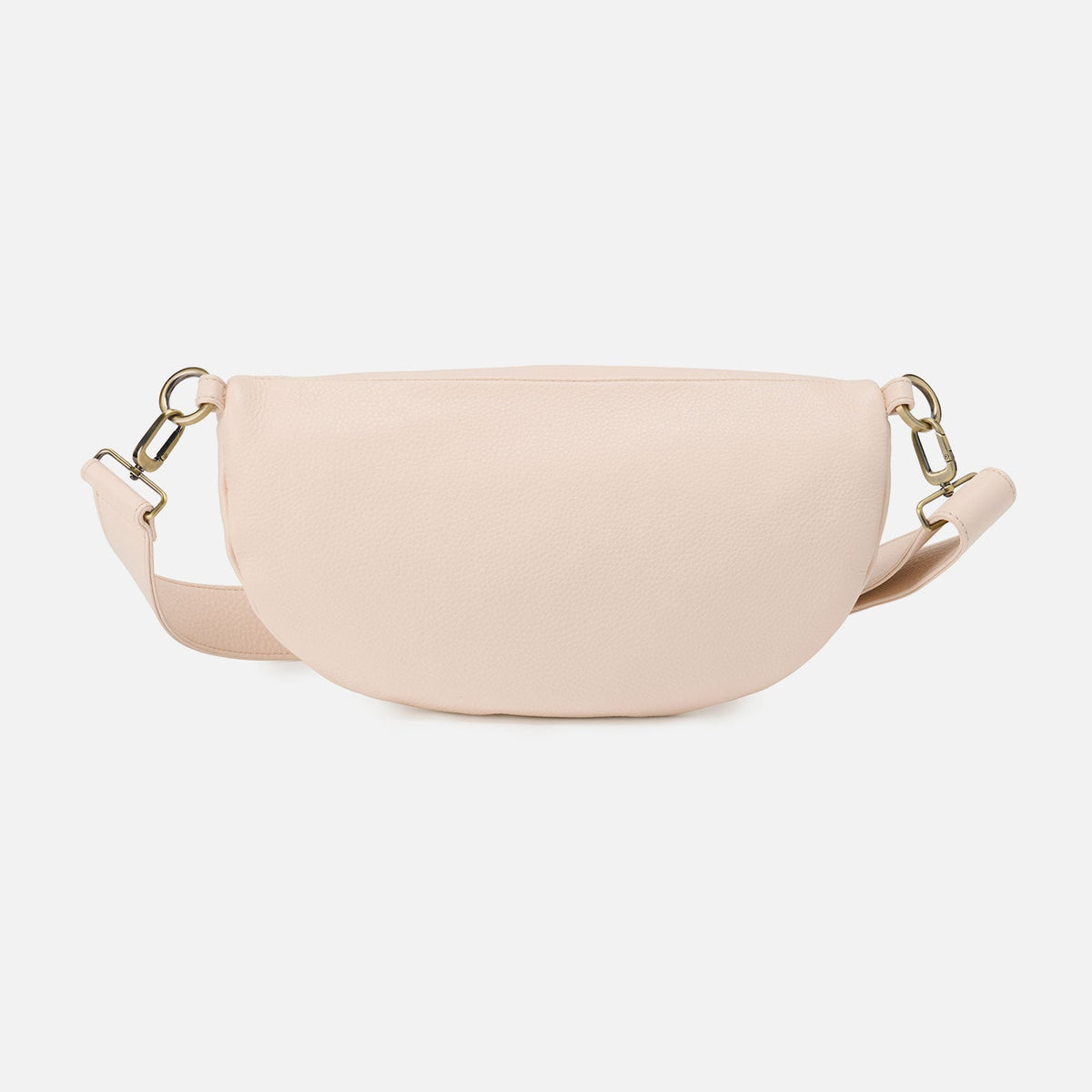 Hunter Medium Belt Bag In Pebbled Leather - Cream | HOBO Best Price
