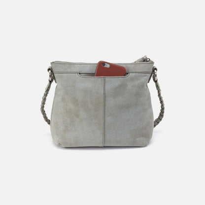 Lasso Medium Crossbody In Buffed Leather - Misty Harbor | HOBO Signature