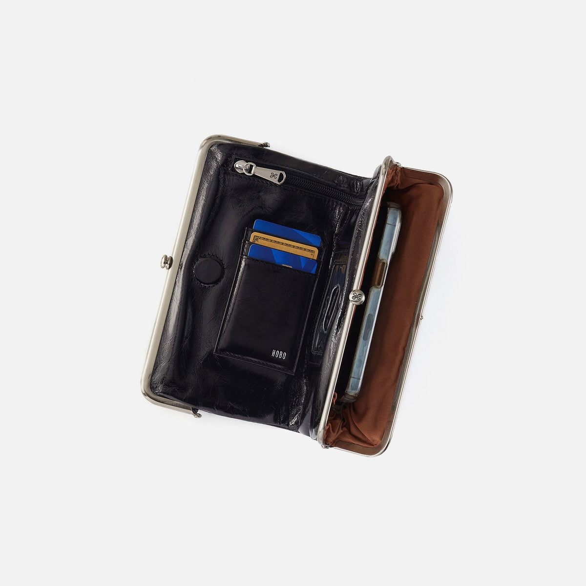 Lauren Clutch-Wallet In Pebbled Leather - Birch | HOBO Recommended