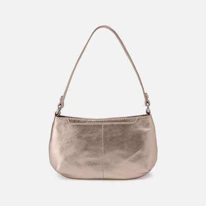 Pier Baguette In Metallic Leather - Cameo Quartz | HOBO Special Offer