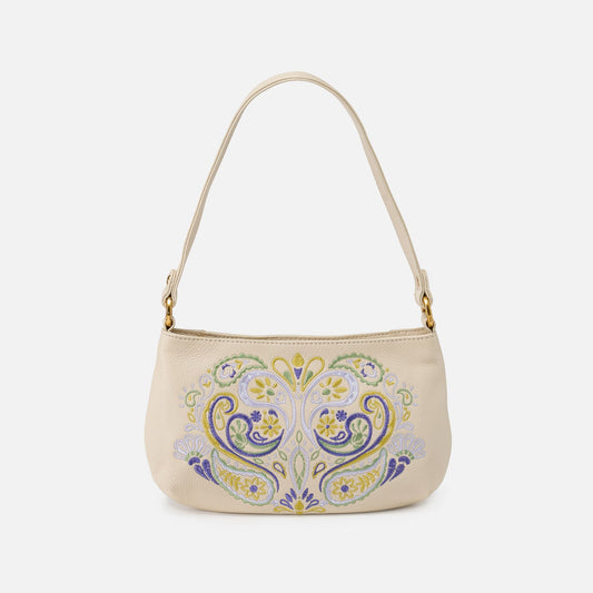Pier Baguette In Pebbled Leather - Birch | HOBO Discount