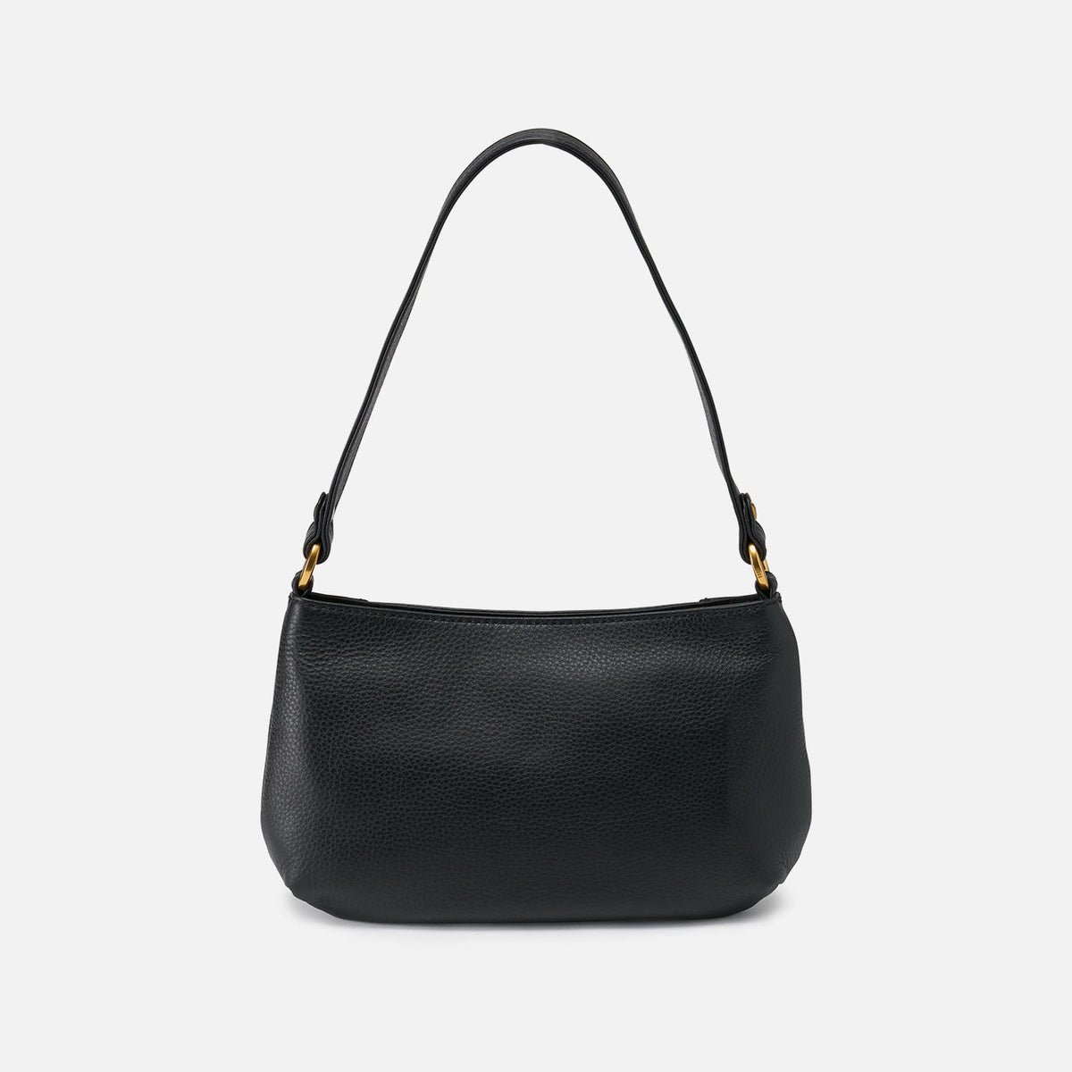 Pier Baguette In Pebbled Leather - Black | HOBO Trending