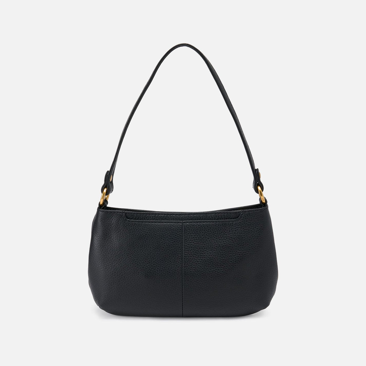 Pier Baguette In Pebbled Leather - Black | HOBO Trending