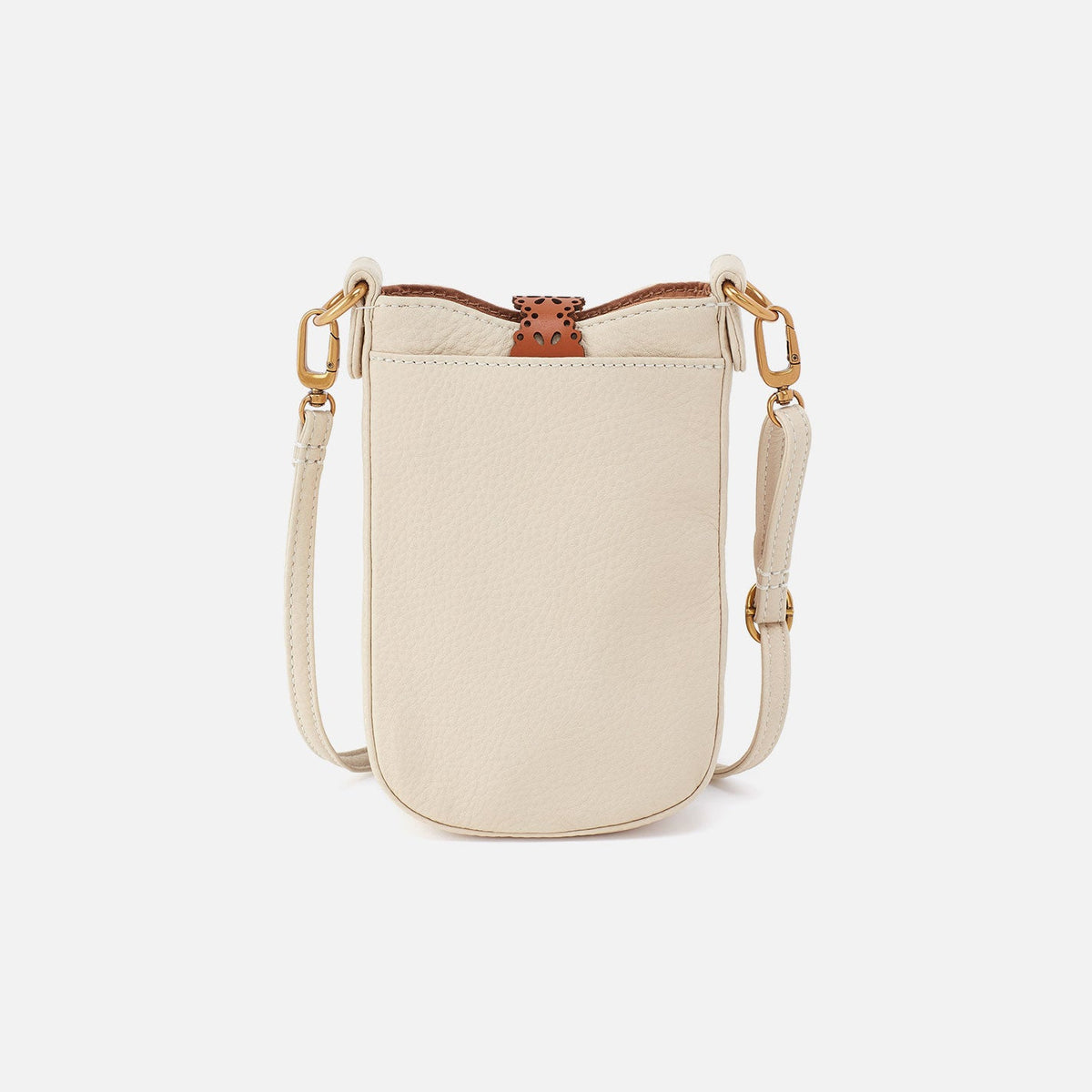 Tabby Phone Crossbody In Pebbled Leather - Birch | HOBO Quality